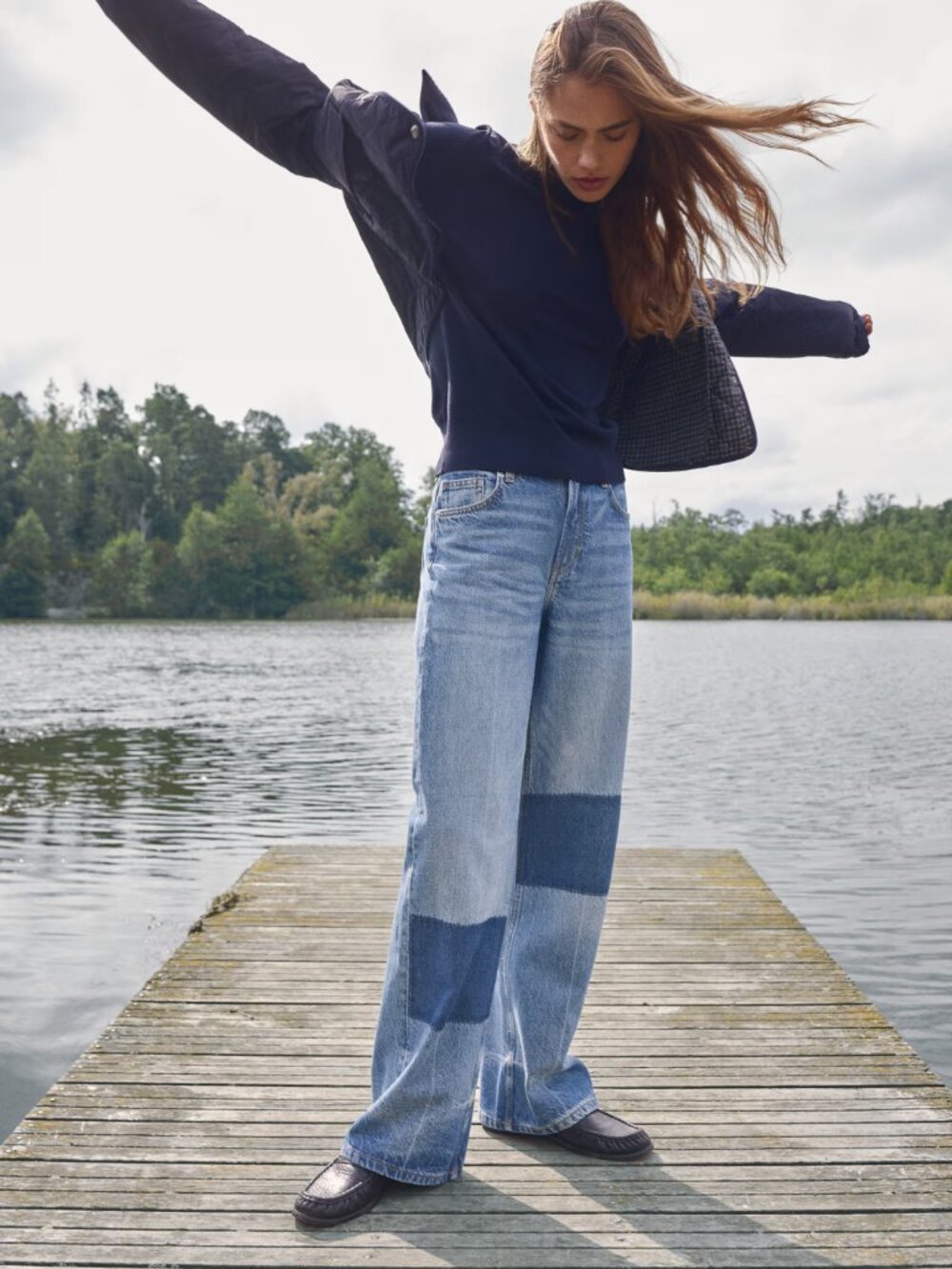 H&M Divided Ultra High-Waist Straight Jeans | US 20 | NWT - Picture 13 of 15